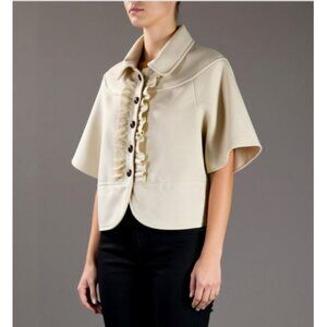 Alice Temperley Half Bell Shaped Sleeve Jacket, Size Large (WC003) NWOT